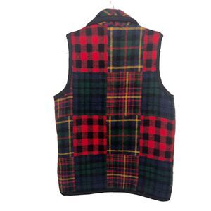 Vintage Men's Woolrich Plaid Wool Vest‎ Size M